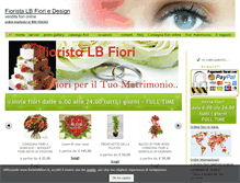 Tablet Screenshot of fioristalbfiori.it